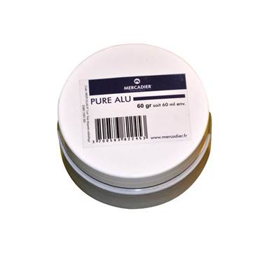 PURE Aluminium 60ml env. 60gr jusquà 0,2 m² - Mercadier