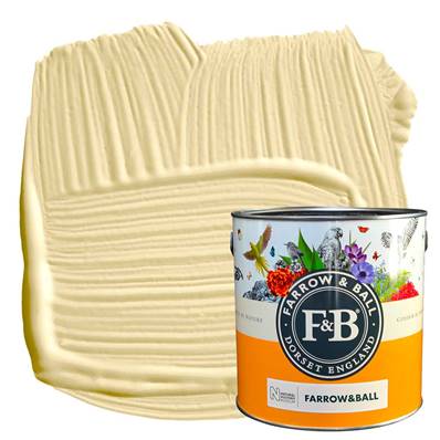 Farrow & Ball - Modern Eggshell - Peinture Sol - NHM W5 Orange Coloured White - 2,5 L