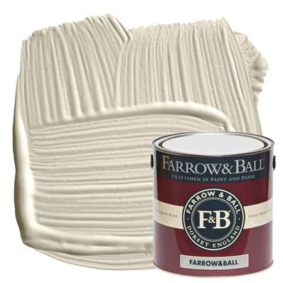 Farrow & Ball - Modern Emulsion - Peinture Lavable - 291 School House White - 2,5 Litres