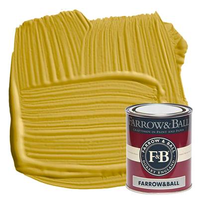 Farrow & Ball - Estate Eggshell - Peinture Satinée - 51 Sudbury Yellow - 750 ml