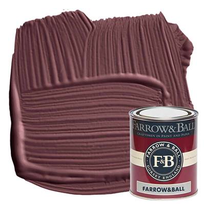Farrow & Ball - Estate Eggshell - Peinture Satinée - 297 Preference Red - 750 ml