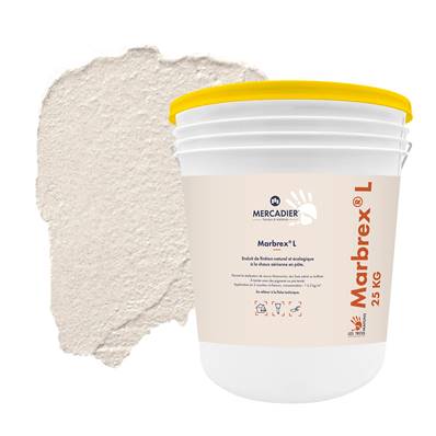 Enduit Chaux Naturelle Les 3 Matons - MarbrexL Teinté Pigment (Int/Ext) - Bonne mère - 25 Kg