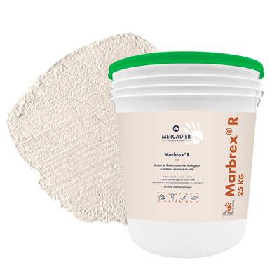 Enduit Chaux Naturelle Les 3 Matons - MarbrexR Teinté Pigment (Int/Ext) - Piegu - 25 Kg