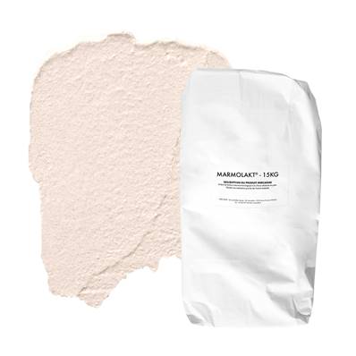 Enduit Chaux Naturelle Les 3 Matons-Marmolakt Teinté Pigments (Int/Ext) -Dégun -15 Kg