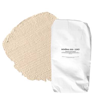 Enduit Chaux Naturelle Les 3 Matons-Minéral 000 Teinté Pigments(Int/Ext) - Gamate - 25 Kg
