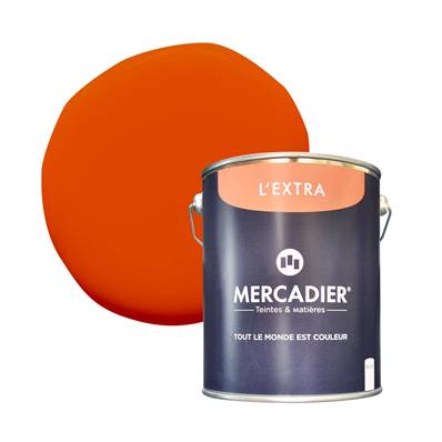 Peinture - "L'Extra" - Tangerine - 2,5 Litres
