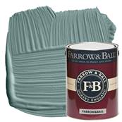 Farrow & Ball - Modern Eggshell - Peinture Sol - 85 Oval Room Blue - 5 Litres