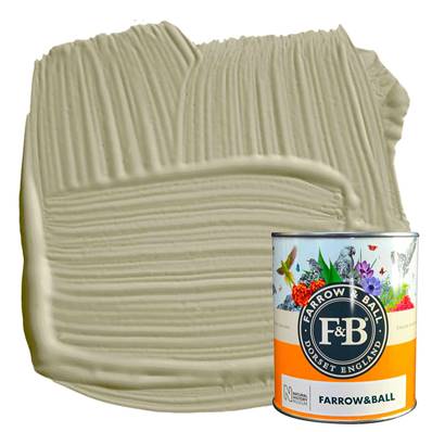 Farrow & Ball - Modern Eggshell - Peinture Sol - NHM W9 Ash Grey - 750 ml