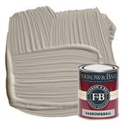 Farrow & Ball - Estate Eggshell - Peinture Satinée - 242 Pavilion Gray - 750 ml