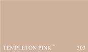 Couleur 303 Templeton Pink : Un rose d’époque développé pour la salle à manger de Templeton House , ornée de magnifiques plaques Wedgwood réalisées en souvenir d