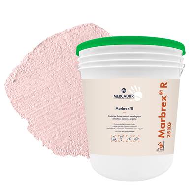 Enduit Chaux Naturelle Les 3 Matons - MarbrexR Teinté Pigment (Int/Ext) - Fanny - 25 Kg