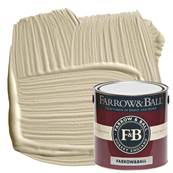 Farrow & Ball - Estate Eggshell - Peinture Satinée - 05 Hardwick White - 2,5 Litres