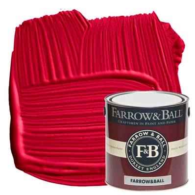 Farrow & Ball - Modern Eggshell - Peinture Sol - 217 Rectory Red - 2,5 Litres