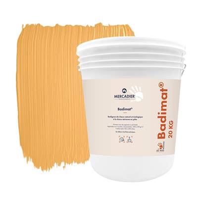 Badigeon Chaux Naturelle Les 3 Matons - Badimat+Pigments(Int/Ext hors ITE) - Banaston - 20 Kg