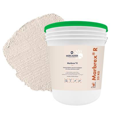 Enduit Chaux Naturelle Les 3 Matons - MarbrexR Teinté Pigment (Int/Ext) - Bibémus - 25 Kg