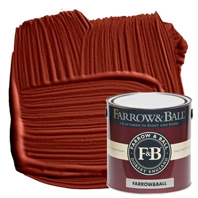 Farrow & Ball - Modern Emulsion - Peinture Lavable - 43 Eating Room Red - 2,5 Litres