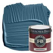 Farrow & Ball - Exterior Eggshell - Peinture Extérieur - 281 Stiffkey Blue - 2,5 Litres