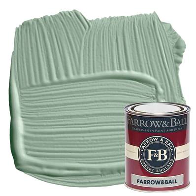 Farrow & Ball - Estate Eggshell - Peinture Satinée - 84 Green Blue - 750 ml