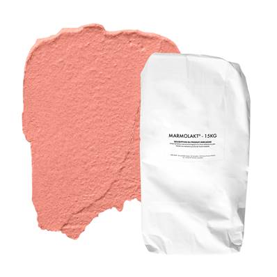 Enduit Chaux Naturelle Les 3 Matons-Marmolakt Teinté Pigments (Int/Ext) -Santoun -15 Kg