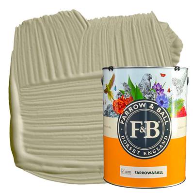 Farrow & Ball - Modern Eggshell - Peinture Sol - NHM W9 Ash Grey - 5 L