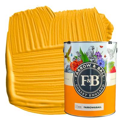 Farrow & Ball - Modern Eggshell - Peinture Sol - NHM W76 Dutch Orange - 5 L