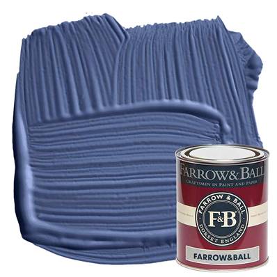 Farrow & Ball - Exterior Eggshell - Peinture Extérieur - 220 Pitch Blue - 750 ml