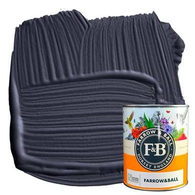 Farrow & Ball - Modern Eggshell - Peinture Sol - NHM W24 Scotch Blue - 750 ml