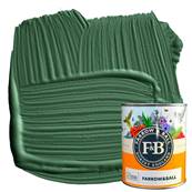 Farrow & Ball - Estate Eggshell - Peinture Satinée - NHM W55 Duck Green - 750 ml