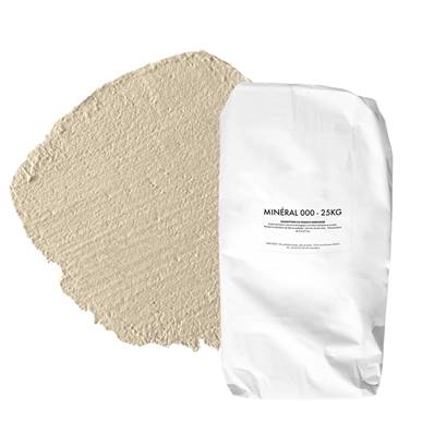 Enduit Chaux Naturelle Les 3 Matons-Minéral 000 Teinté Pigments(Int/Ext) - Stoquefiche - 25 Kg