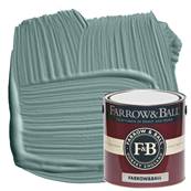 Farrow & Ball - Estate Eggshell - Peinture Satinée - 85 Oval Room Blue - 2,5 Litres