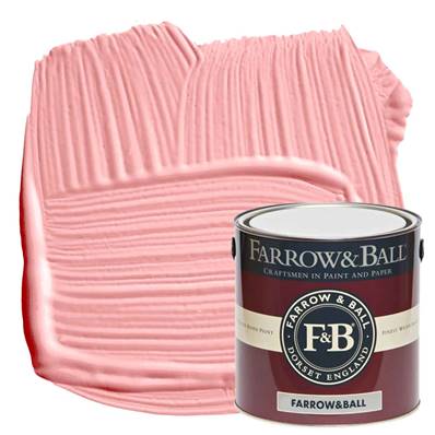 Farrow & Ball - Estate Eggshell - Peinture Satinée - 278 Nancy's Blushes - 2,5 Litres