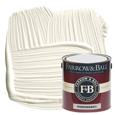 Farrow & Ball - Modern Emulsion - Peinture Lavable - 2001 Strong White - 2,5 Litres