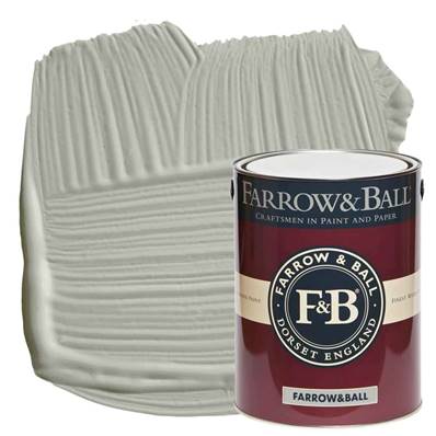 Farrow & Ball - Modern Emulsion - Peinture Lavable - 88 Lamp Room Gray - 5 Litres