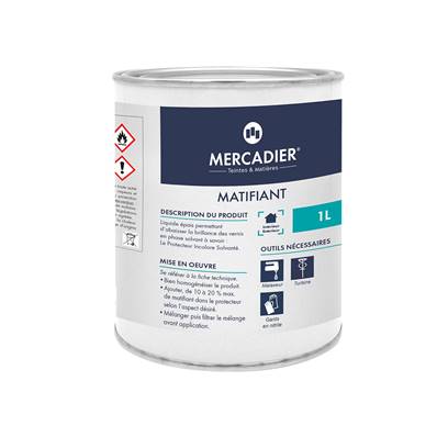 Matifiant pour protecteur Solvanté - Mercadier - 1L