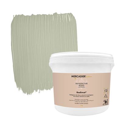 Badimat® - Couleur Vert de Gris - 5 Kg - Badigeon de chaux - Préteinté pâte pigmentaire