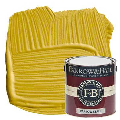 Farrow & Ball - Modern Emulsion - Peinture Lavable - 51 Sudbury Yellow - 2,5 Litres