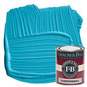 Farrow & Ball - Exterior Eggshell - Peinture Extérieur - 280 St Giles Blue - 750 ml