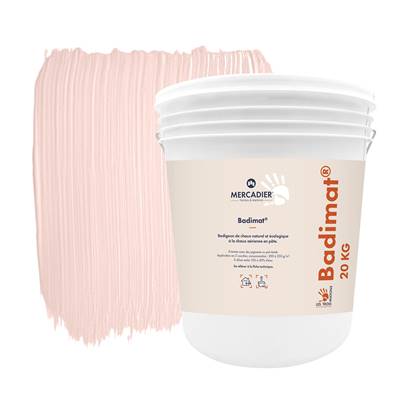 Badigeon Chaux Naturelle Les 3 Matons - Badimat Teinté Pigments (Int/Ext) - Boulégan - 20 Kg