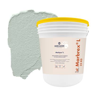 Enduit Chaux Naturelle Les 3 Matons - MarbrexL Teinté Pigment (Intérieur) - Bimont - 25 Kg