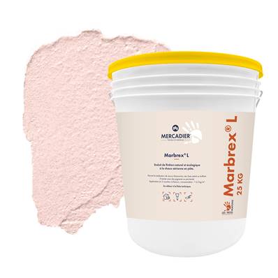 Enduit Chaux Naturelle Les 3 Matons - MarbrexL Teinté Pigment (Int/Ext) - Boulégan - 25 Kg