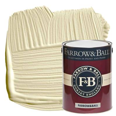 Farrow & Ball - Estate Eggshell - Peinture Satinée - 2012 House White - 5 Litres