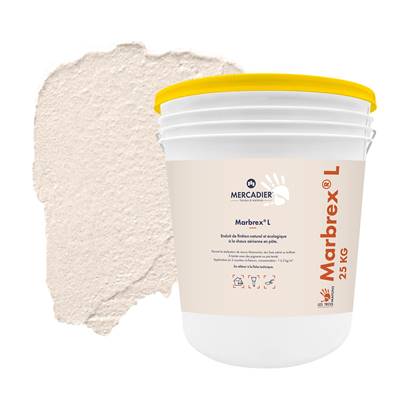 Enduit Chaux Naturelle Les 3 Matons - MarbrexL Teinté Pigment (Int/Ext) - Estello - 25 Kg