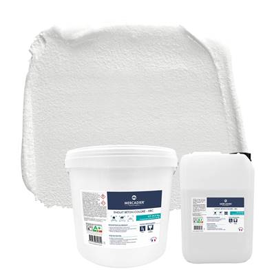 Béton Ciré- Enduit Béton Coloré-Cocomilk-29,5kg (Poudre en SEAU + Liant)