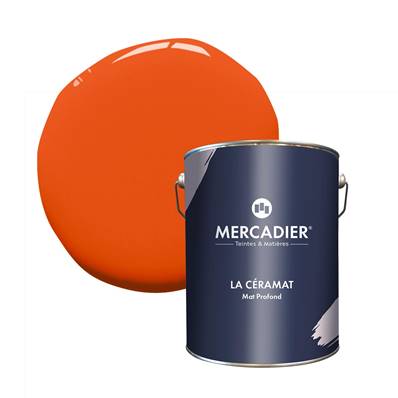 Peinture - "La céramat" - Tangerine - 2,5 Litres