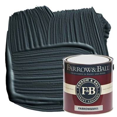 Farrow & Ball - Modern Emulsion - Peinture Lavable - 30 Hague Blue - 2,5 Litres