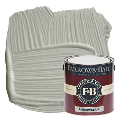 Farrow & Ball - Estate Eggshell - Peinture Satinée - 88 Lamp Room Gray - 2,5 Litres