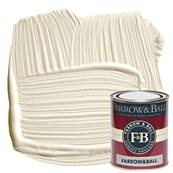 Farrow & Ball - Exterior Eggshell - Peinture Extérieur - 2002 White Tie - 750 ml