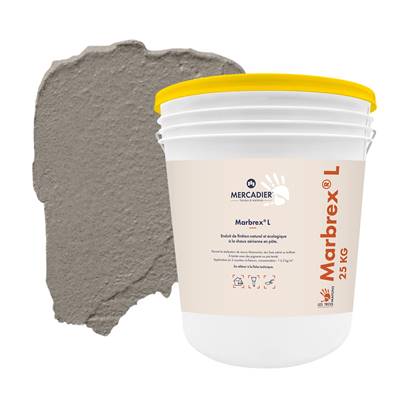Enduit Chaux Naturelle Les 3 Matons - MarbrexL+Pigment (Int/Ext hors ITE) - Chavanne - 25 Kg