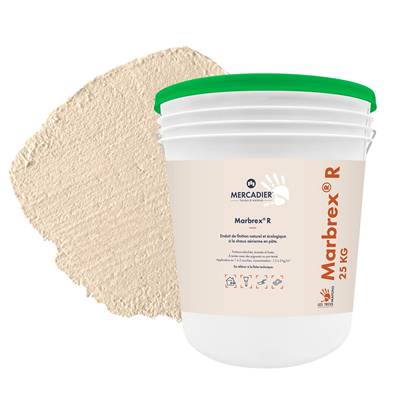 Enduit Chaux Naturelle Les 3 Matons - MarbrexR Teinté Pigment (Int/Ext) - Gamate - 25 Kg