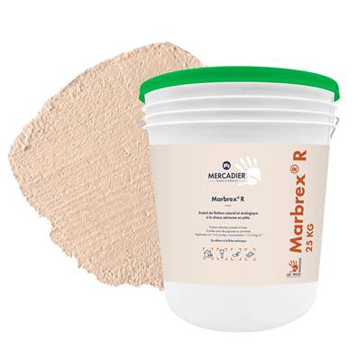 Enduit Chaux Naturelle Les 3 Matons - MarbrexR Teinté Pigment (Int/Ext) - Imoucha - 25 Kg